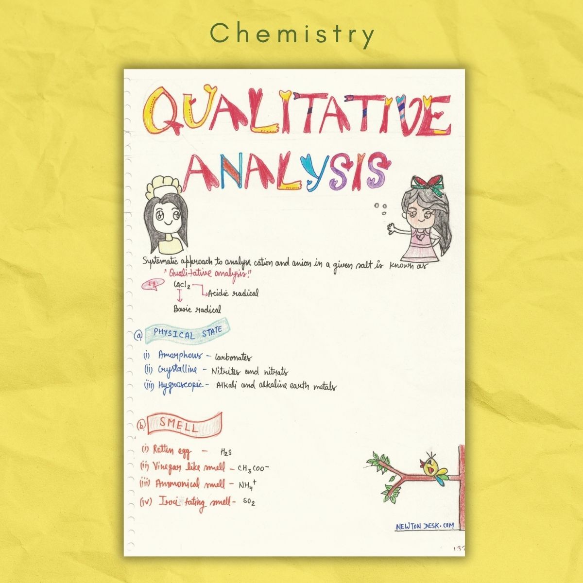 inorganic chemistry notes jee neet qualitative analysis
