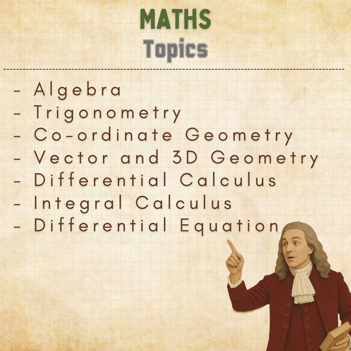 maths handwritten notes topics list for Jee main and advanced exams preparation