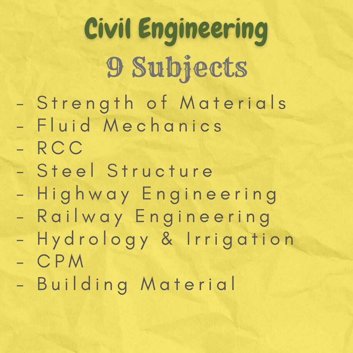 Civil Engineering Notes PDF | 9 Subjects Bundle | GATE | ESE | PE | FE -Special Edition - Image 2